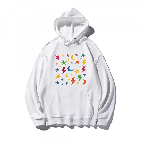 Star & Lightning Bolt Hoodie