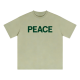 "PEACE" Typography T-Shirt